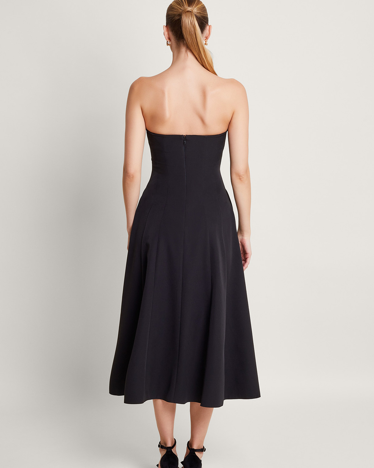 Monsoon Briar Bandeau Dress Viscose