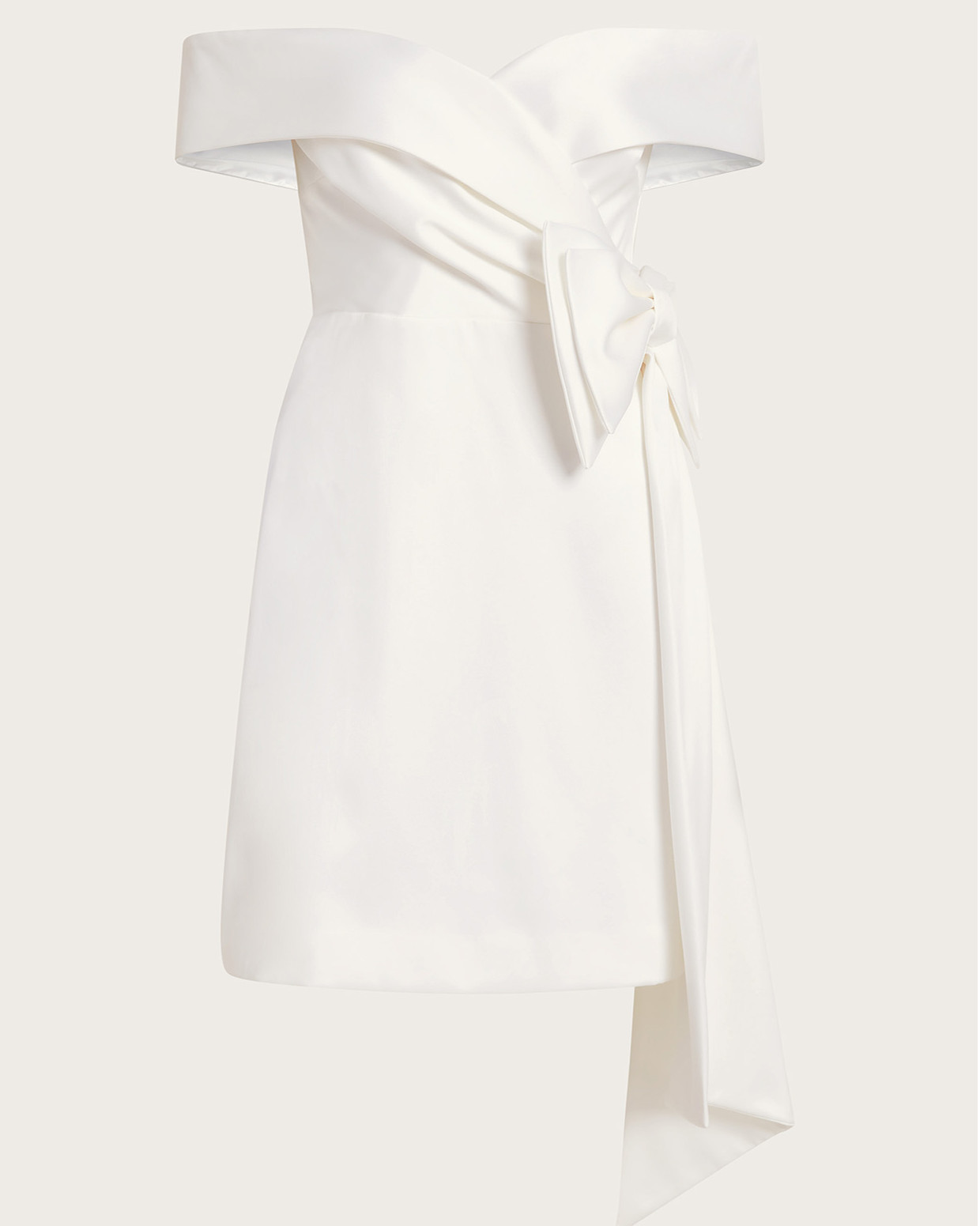 Monsoon Enrique Off-Shoulder Bridal Dress Viscose