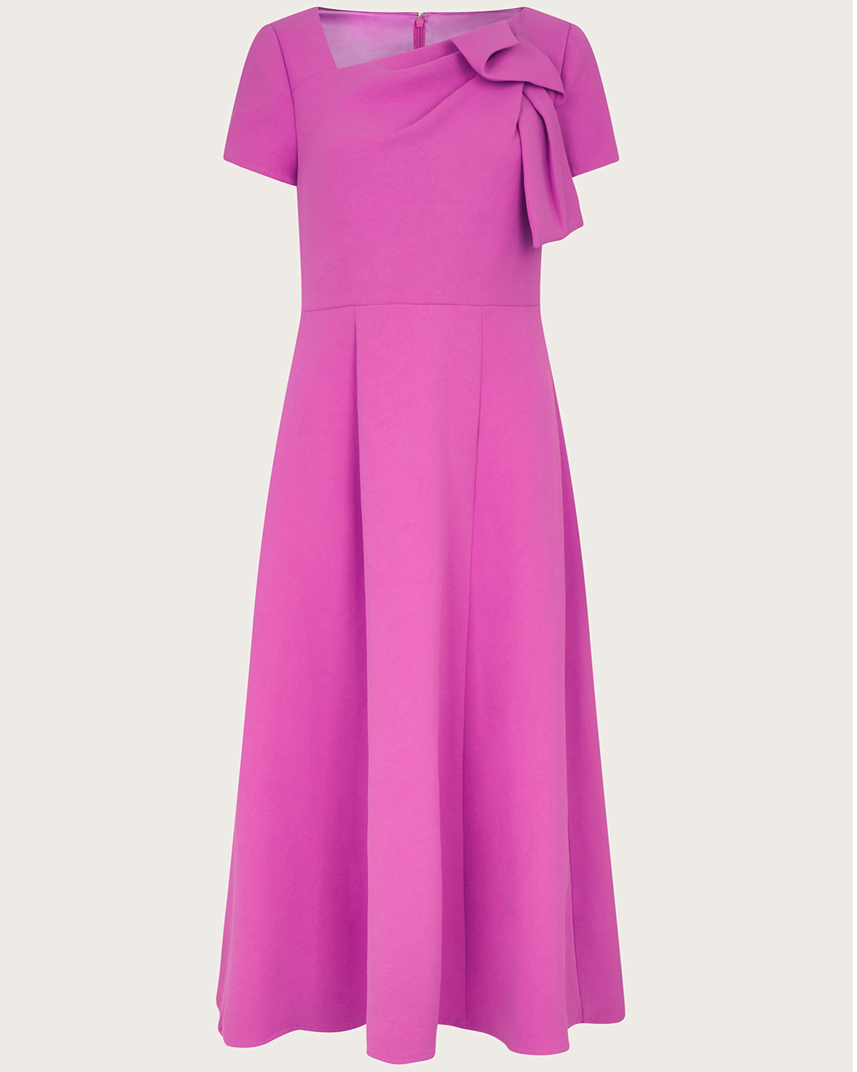 Monsoon Poppy Flared Dress Viscose