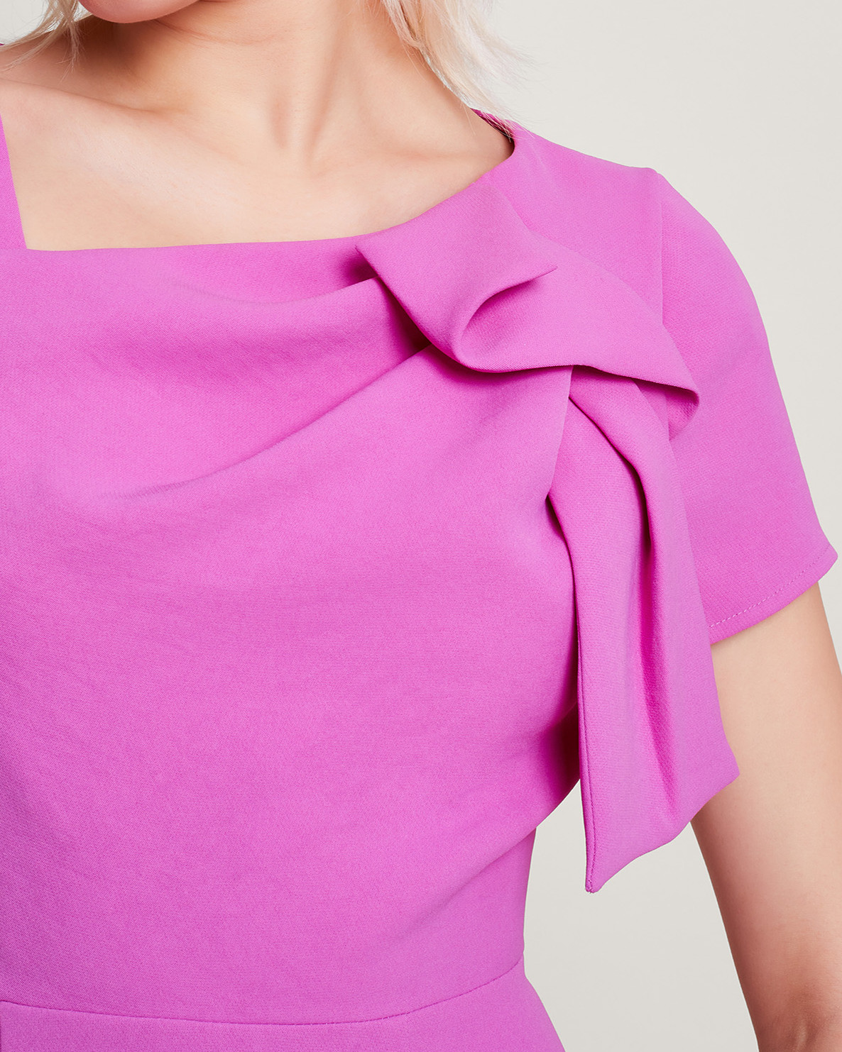 Monsoon Poppy Flared Dress Viscose